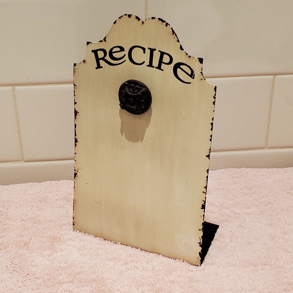 MAGNETIC RECIPE CARD HOLDER